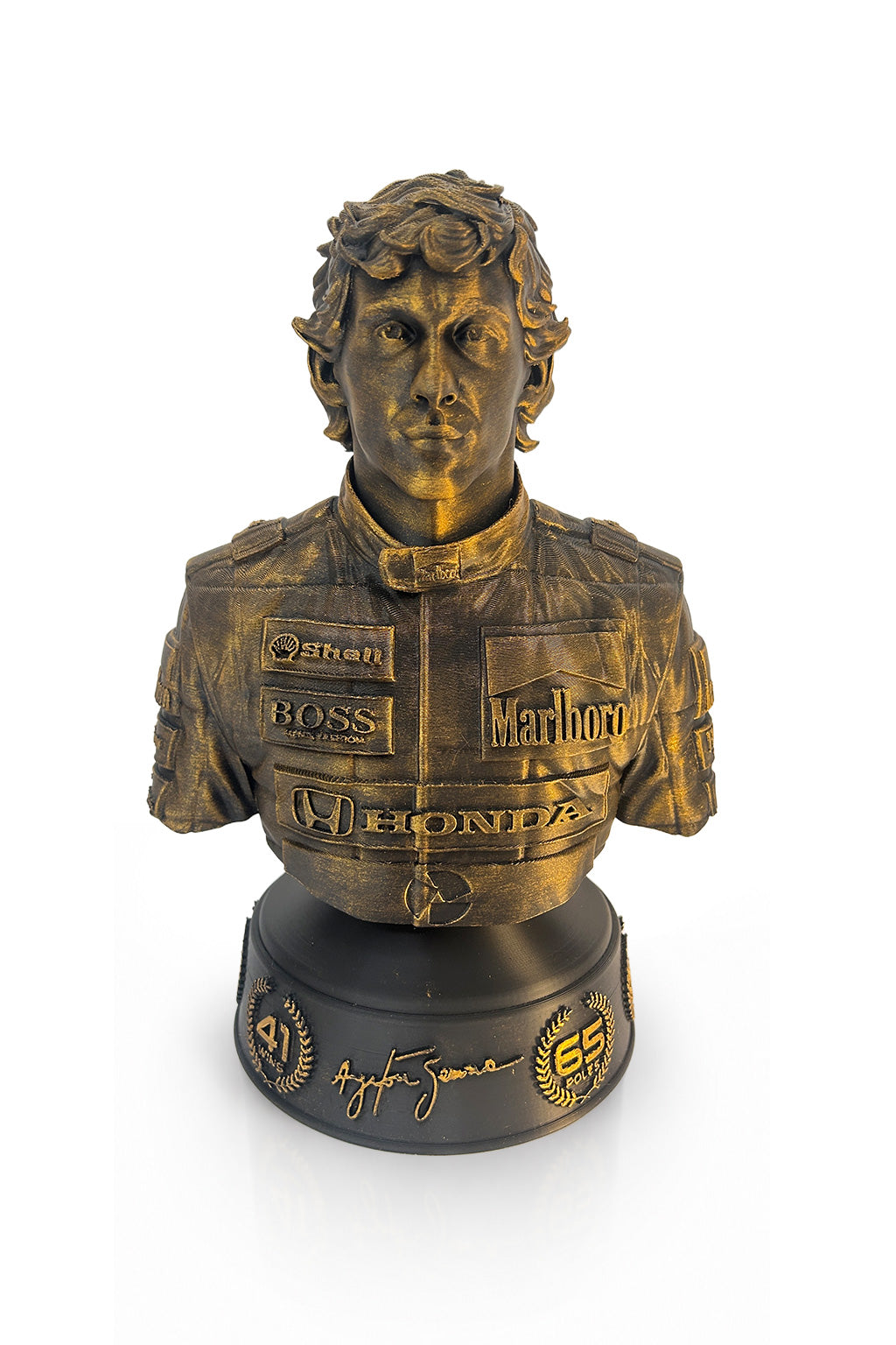 Busto Ayrton Senna