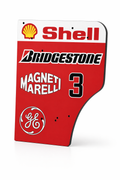 Endplate Ferrari F1-2000 #3 Michael Schumacher