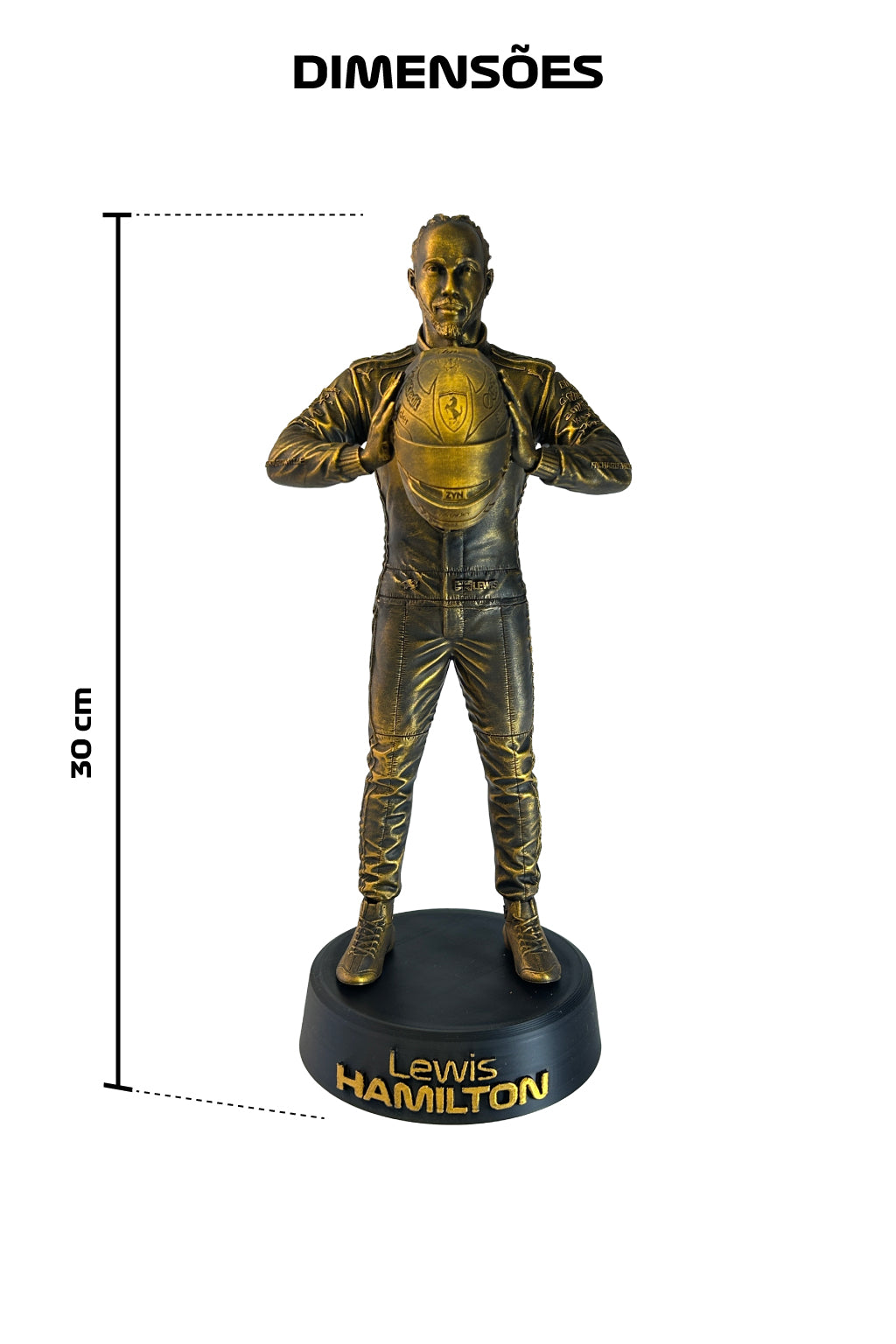 Estátua Lewis Hamilton